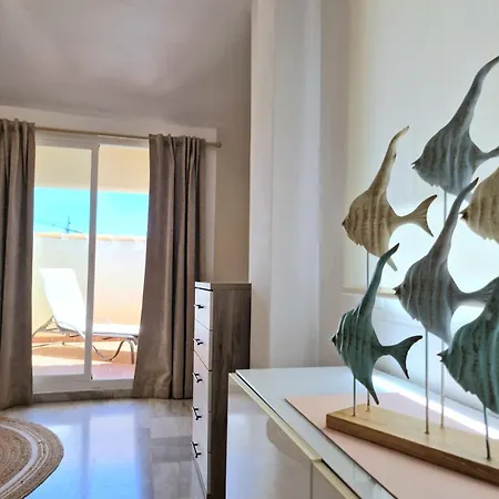 Mala Mia Seaviews Familiar Con Piscina, Parking Y Terraza En Фуенхірола